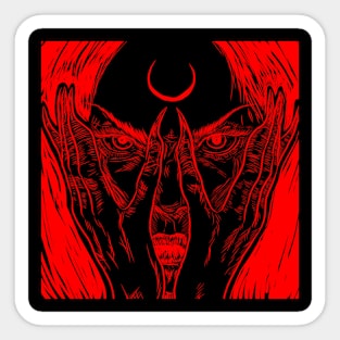 Demon of Peace Sticker